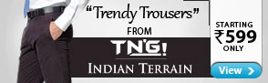 Trendy Trousers starting Rs 599