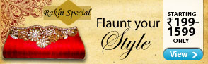 Clutches @ Rs.199 to Rs.1599