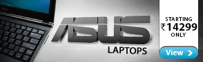 Asus Laptops starting Rs 14299