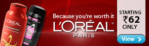 Loreal products at Rs. 62