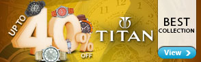 Upto 40% off Titan Watches