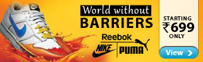 Sports footwear at Rs. 699