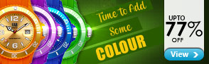 Upto 77% off Colorful Watches