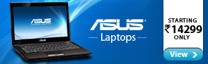 Asus Laptops starting Rs 14299