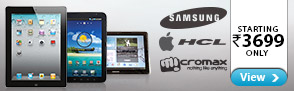 Tablets Starting at Rs.3699 Only
