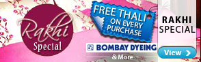 Get Free Thali on products from Bombay Dyeing & more