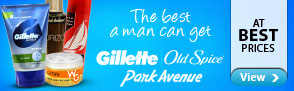 Gillette & more@ best prices
