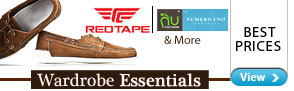 Footwear from Numero Uno, Red Tape & more at best prices