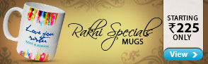 Rakhi special mugs