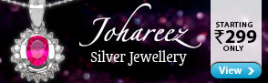 Silver Jewellery by Johareez starting Rs.299 Only
