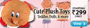 Soft Toys starting Rs 299