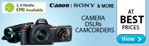 Easy EMI Options Available on Cameras