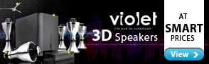3D Speakers @ Smart Prices from Violet