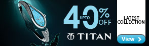 Titan Watches - Upto 40% off