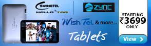 Tablets Starting at Rs.3699 Only