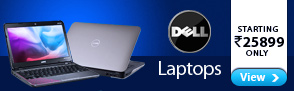 Dell Laptops starting Rs 25899