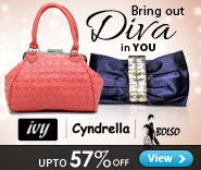 Bags Upto 57% Off From IVY & More