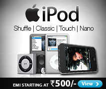 Apple iPods EMI Starting @ Rs. 500