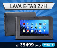 Lava E-Tablet @ Rs,5499