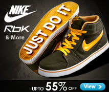 Nike & Reebok @ upto 55% Off