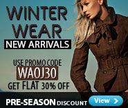 Winter Wear Flat 30% off