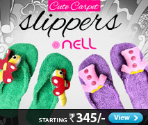 Carpet Slippers @ Rs.345