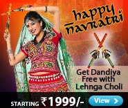 Dandiya Free With Lehnga Choli Dandiya Free With Lehnga Choli