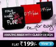 Handbags Flat @ Rs.199 From BE for Bags