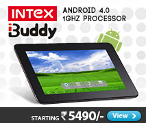Intex I buddy 7.2 @ Rs.5490 Only