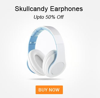 Skullcandy Earphones Up to 50% off