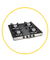 Alda 143 GT 4 Burner Manual Ignition Gas Stove 