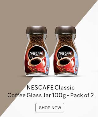 Nascafe Classic coffee glass jar