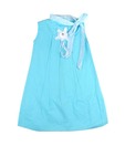 Saash Aqua Blue Knotted Dress