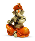 Earth Home Decor Ganesha Musician Statue