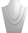 Revlis Pearl Shaped Silver Chain