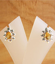 Designer Silver Inc. Silver & Citrine Earrings