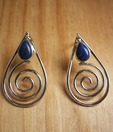 Designer Silver Inc. Silver & Lapis Lazuli Earrings
