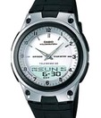 Casio Steel Dual Display Watch
