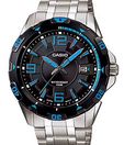 Casio Black & Blue Dial Watch