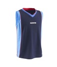 Kipsta Rookie Tank Navy Red Basketball Apparel