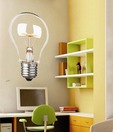 Plage Light Bulb Wall Sticker