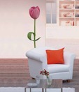 Plage Pink Tulip Wall Sticker - Large