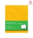 Karunavan Yellow With Green Band Paisley Notebook + Free Limited Edition Journal