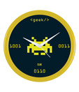 Clok Binary Geek Wall Clock