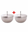 Polo 2 Pcs Polo Stainless Steel Bowl Set