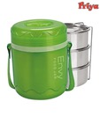 Priya Envy Green Tiffin Box With 3 Containers