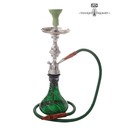Hooked On Hookah Dazzling Green Hookah Set