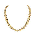 Craft & Culture Antique Golden Choker Beaded Necklace