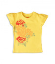 Unamia Yellow Flowery Top For Kids