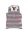 Unamia Serene Stripes Polo T-Shirt For Kids